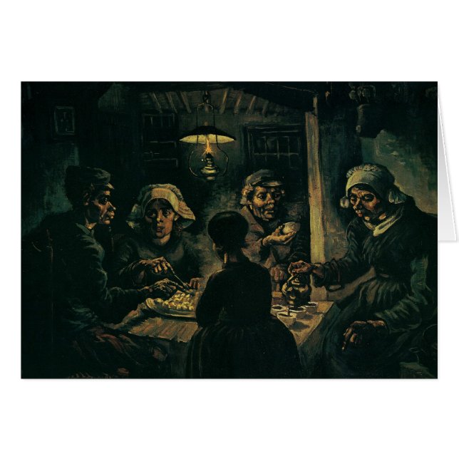 Die Kartoffelesser (Vorderseite (Horizontal))
