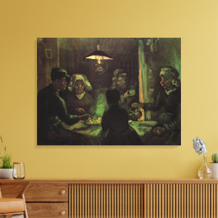 Die Kartoffelesser von Vincent van Gogh Leinwanddruck