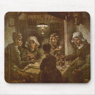Die Kartoffelesser von Vincent van Gogh Mousepad