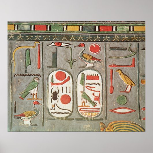 Die Kartusche des Königs Poster (Vorne)