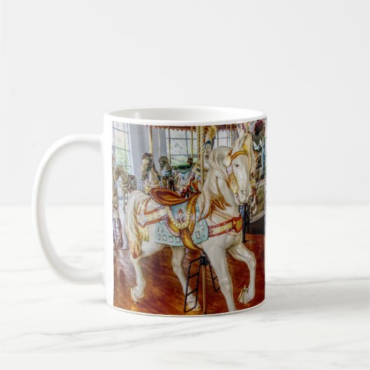 Die Karussellpferd-Tasse Kaffeetasse (Links)