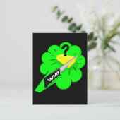 Die Käsespräche abbauen Postkarte (Stehend Vorderseite)