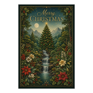 Die Kaskade der Weihnachtsmagie Poster