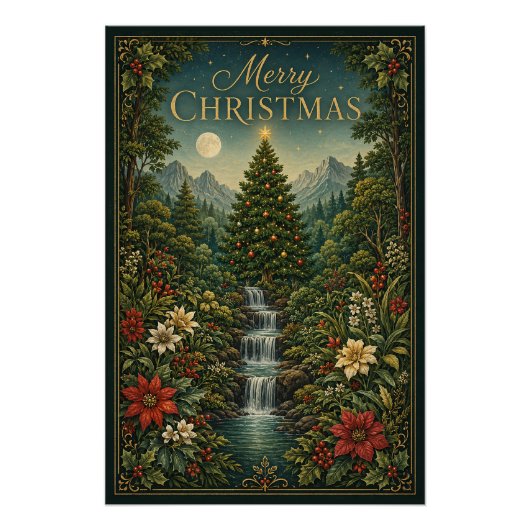 Die Kaskade der Weihnachtsmagie Poster (Vorderseite)
