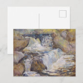 Die Kaskade Postkarte (Vorne/Hinten)