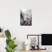 Die Kaskade von Minzapeezo Poster (Heimbüro)