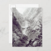 Die Kaskade von Minzapeezo Postkarte (Vorne/Hinten)