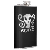 Die Kasten-Vinyl eingewickelte Flasche Flachmann (Rechts)