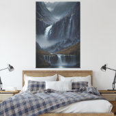 Die Katastrophe des Berges Leinwanddruck (Insitu (Schlafzimmer))