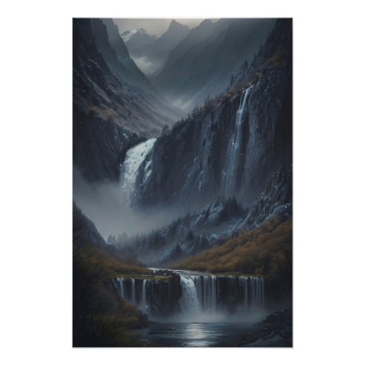 Die Katastrophe des Berges Poster (Vorderseite)