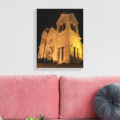 Die Kathedralbasilika St. Franziskus von Assisi Leinwanddruck (Insitu (Wohnzimmer))