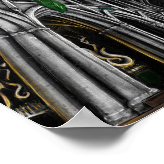 Die Kathedrale der Antike Poster (Ecke)