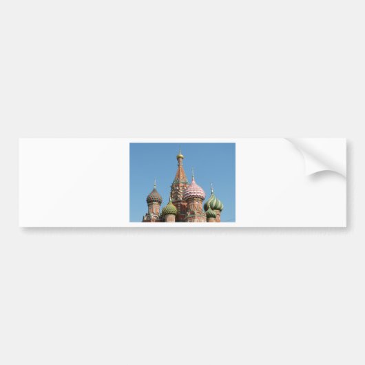 Die Kathedrale des Heilig-Basilikums Autoaufkleber (Vorne)
