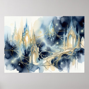 Die Kathedrale des leuchtenden Atems Poster