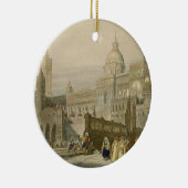 Die Kathedrale in Palermo, Sizilien, graviert von Keramikornament (Rechts)