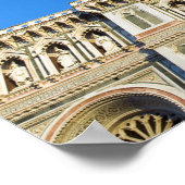 Die Kathedrale Santa Maria del Fiore, Firenze, Poster (Ecke)