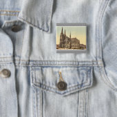 Die Kathedrale, Seite, Köln, der Rhein, Button (Beispiel)