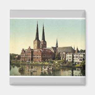 Die Kathedrale und das Museum, Lübeck, Deutschlan Magnet