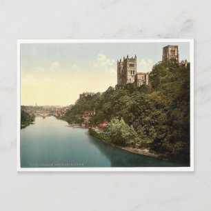 Die Kathedrale und das Schloss von der Brücke, Dur Postkarte