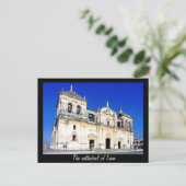 Die Kathedrale von Leon Postkarte (Stehend Vorderseite)
