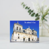 Die Kathedrale von Leon Postkarte (Stehend Vorderseite)