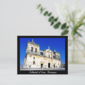 Die Kathedrale von Leon Postkarte (Stehend Vorderseite)