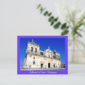 Die Kathedrale von Leon Postkarte (Stehend Vorderseite)