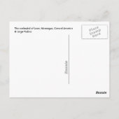 Die Kathedrale von Leon Postkarte (Rückseite)