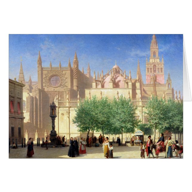 Die Kathedrale von Sevilla (Vorderseite (Horizontal))