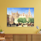 Die Kathedrale von Sevilla Leinwanddruck (Insitu (Wohnzimmer))