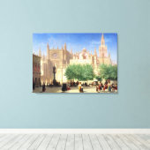 Die Kathedrale von Sevilla Leinwanddruck (Insitu (Holzboden))