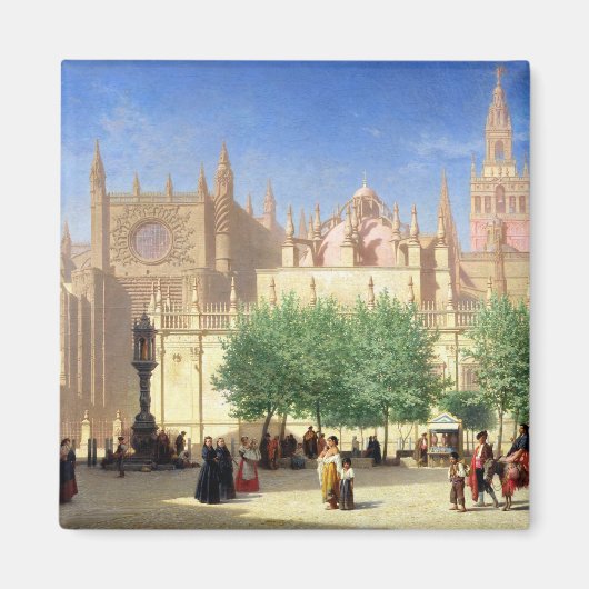 Die Kathedrale von Sevilla Magnet (Vorne)