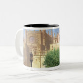 Die Kathedrale von Sevilla Zweifarbige Tasse (Vorderseite Links)