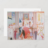 Die Kathedralen der Kunst - Florine Stettheimer Postkarte (Vorne/Hinten)