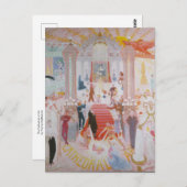 Die Kathedralen der Kunst von Florine Stettheimer Postkarte (Vorne/Hinten)