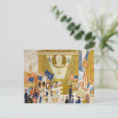 Die Kathedralen der Wall Street, 1939 Postkarte (Stehend Vorderseite)