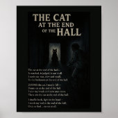 Die Katze am Ende des Hall Poster (Vorne)