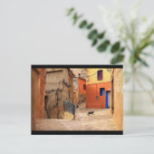 Die Katze auf meiner Straße, Kunst Postkarte (Stehend Vorderseite)