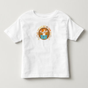 Die Katze aus dem Sack lassen Kleinkind T-shirt