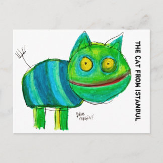 die Katze aus Istanbul Postkarte
