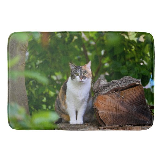 Die Katze Badematte (Vorderseite)