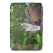 Die Katze Badematte (Vorderseite Vertikal)