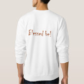 Die Katze der Hexe Sweatshirt (Rückseite)