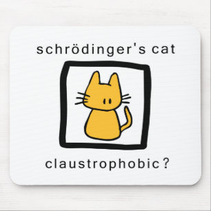 die Katze der schrodingers Mousepad