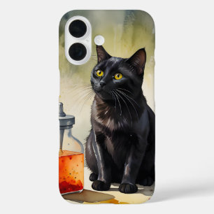 Die Katze des Alchemist iPhone 16 Hülle