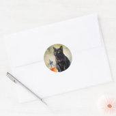 Die Katze des Alchemist Runder Aufkleber (Umschlag)