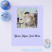 Die Katze des Cafes Flyer (Einzeln)