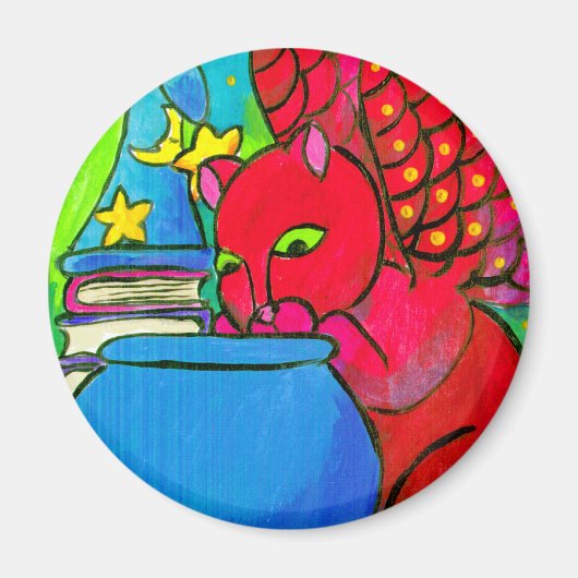 Die Katze des Zauberers Magnet (Vorne)