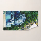 Die Katze, die auf den Kanaren war Badhandtuch Set (Handtuch)