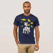 Die Katze, die den zitronengelben T - Shirt aß (Vorne ganz)